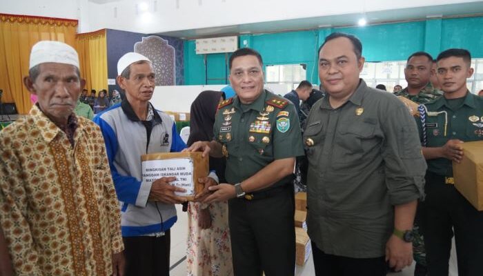 Pangdam IM Launching Baksos Di Simeulue