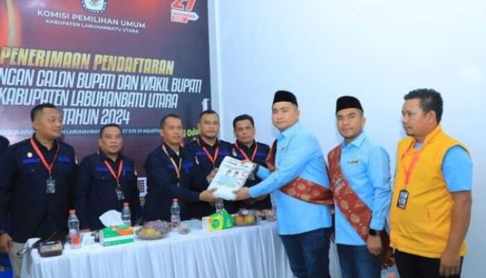KPU Tetapkan Pilkada Labura 2024 Satu Paslon