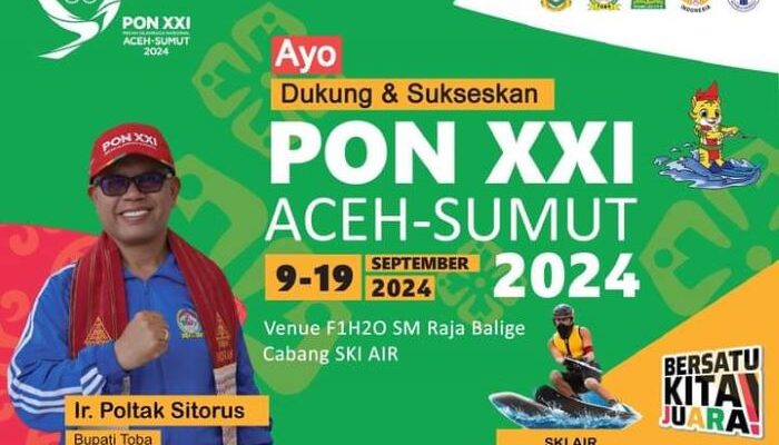 Kirab Api PON XXI Sumut-Aceh Akan Diarak Keliling Toba