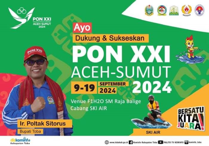 Kirab Api PON XXI Sumut-Aceh Akan Diarak Keliling Toba