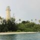 Salah satu objek wisata mercusuar di Pulau Rangit Kepulauan Banyak Kabupaten Aceh Singkil, yang menjadi salah satu destinasi wisata tujuan. WASPADA/Ariefh
