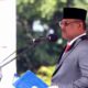 Penjabat Gubernur Aceh, Dr. H. Drs. Safrizal ZA, M.Si., saat menjadi pembina Upacara Hari Pendididikan Daerah (Hardikda) Aceh ke-65 Tahun 2024, di Lapangan Upacara Kantor Gubernur Aceh, Senin, (2/9). (Waspada/Zafrullah)