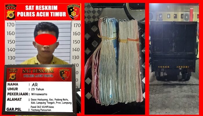 Pria Asal Lampung Diamankan Polres Aceh Timur
