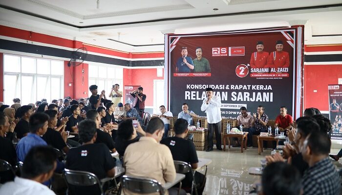 Relawan Sarjani – Alzaizi Gelar Konsolidasi Dan Raker