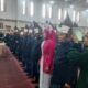 Ke 50 anggota DPRD Simalungun saat pengucapan sumpah/janji dipandu Ketua PN Simalungun di gedung DPRD Simalungun Pamatangraya, Rabu (25/9).(Waspada/Hasuna Damanik).