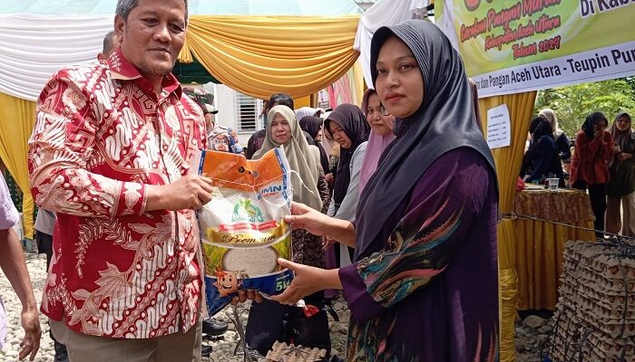 Petani Kawasan Bendungan Krueng Pase Serbu Pangan Murah