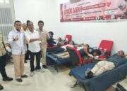 Penuhi Stok, PT BSP Tbk Donor Darah