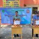 Kepala SMAN 15 Adidarma Bapak Zulfikar,SE.,M.Si bersama dengan siswa melakukan pemilihan Ketua dan Wakil Ketua OSIS periode 2024/2025 di halaman sekolah tersebut, Kamis (26/09/2024).(Waspada/T.Mansursyah)