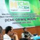 Ketua MPW ICMI Aceh Dr.Taqwaddin sedang memimpin rapat rutin terkait kontestasi pilkada di Aceh di Sekretariat ICMI Aceh gedung juang Banda Aceh, Sabtu (28/09/24).(Waspada/T.Mansursyah)