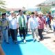Bobby Nasution bersilaturrahim di Ponpes Al Mukhlishin Sibuhuan, Senin (30/9). (Waspada/Ist)