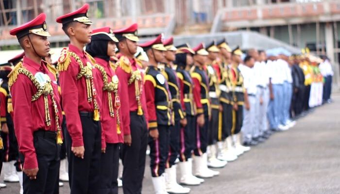 Meriahkah HUT TNI, Kodim 0104/Aceh Timur Gelar Lomba PBB Pelajar