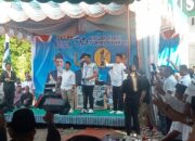 Cagubsu Bobby Nasution dan Pasangan Putra Mahkota-Achmad Fauzan Nasution sepakat untuk berkolaborasi meraih kemenangan bersama pada Pilkada serentak 27 November 2024, di Posko PMA Center, Senin 30/9) (Waspada/Muhammad Satio)