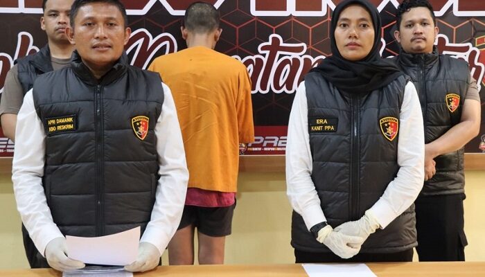 Polres P.Siantar Ungkap Kasus Percabulan Anak