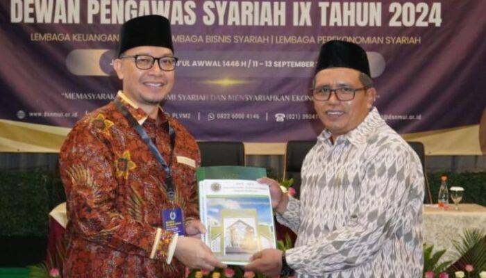 DSN MUI Sumut Serahkan Laporan Tahunan Ke Pusat