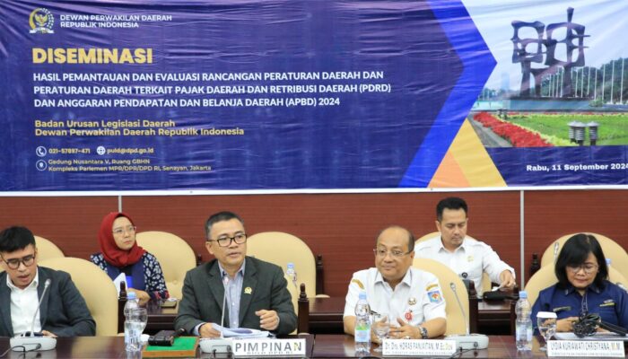 BULD DPD Tekankan Pentingnya Penguatan Kebijakan Pajak Dan Retribusi Daerah
