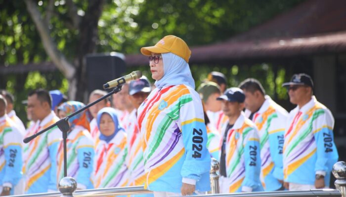 Plt. Bupati Pimpin Upacara Haornas Kabupaten Labuhanbatu