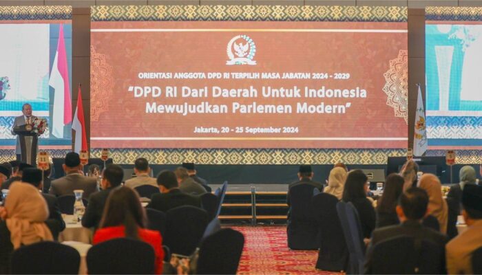 152 Anggota DPD RI Terpilih Periode 2024-2029 Ikuti Kegiatan Orientasi