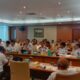 RAPAT Komisi D DPRD Sumut dangan DJKA, dan jajaran, Waspada./ist