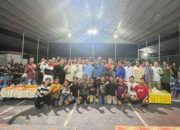 Ketum KONI Langkat Syah Afandin Nobar Timnas Vs Australia 