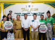 Pj Wali Kota Tebingtinggi Serahkan Tali Asih Atlet PON
