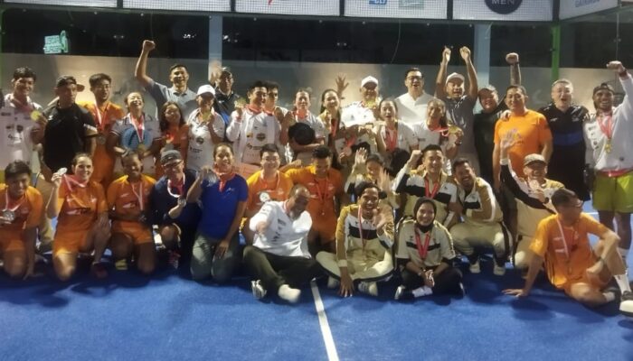 Bali Juara Eksibisi Padel PON 2024