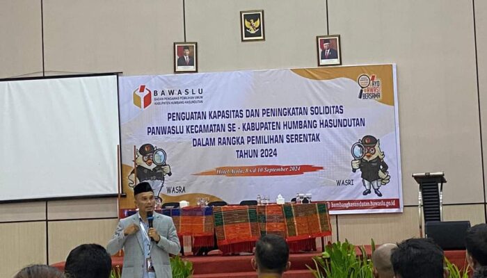 Panwaslu Kecamatan Diminta Pahami Tupoksi