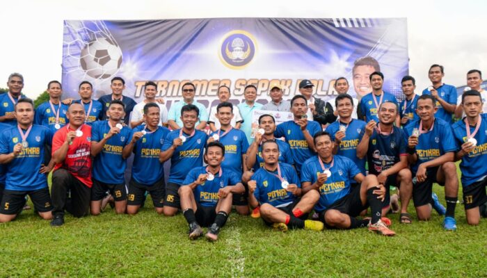 Sergai Juara 2 Turnamen Sepakbola Korpri 2024 Sumut