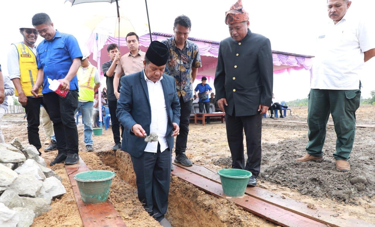 Stadion Mini Simalungun Mulai Dibangun, Bupati Harapkan Lahirnya Atlet Andal