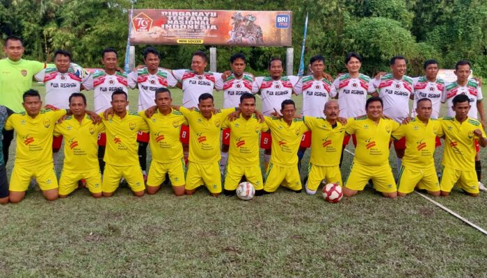 BSP Juara Turnamen Mini Soccer HUT TNI