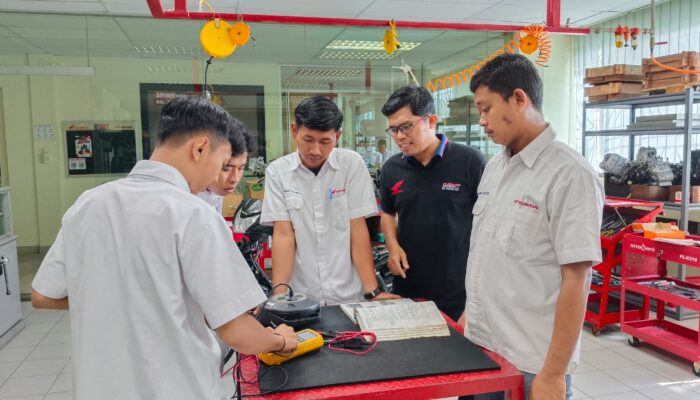 Honda Perkuat Kualitas Pendidikan Vokasi Sumut