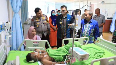 Kapolres Labuhanbatu Bersama Pjs. Bupati Dan Dandim 0209/LB, Tinjau Langsung Lokasi Bencana di Perkemahan Pramuka Compas 7