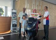 Sri Rezeki Fitri Dapat Hadiah Honda PCX 160