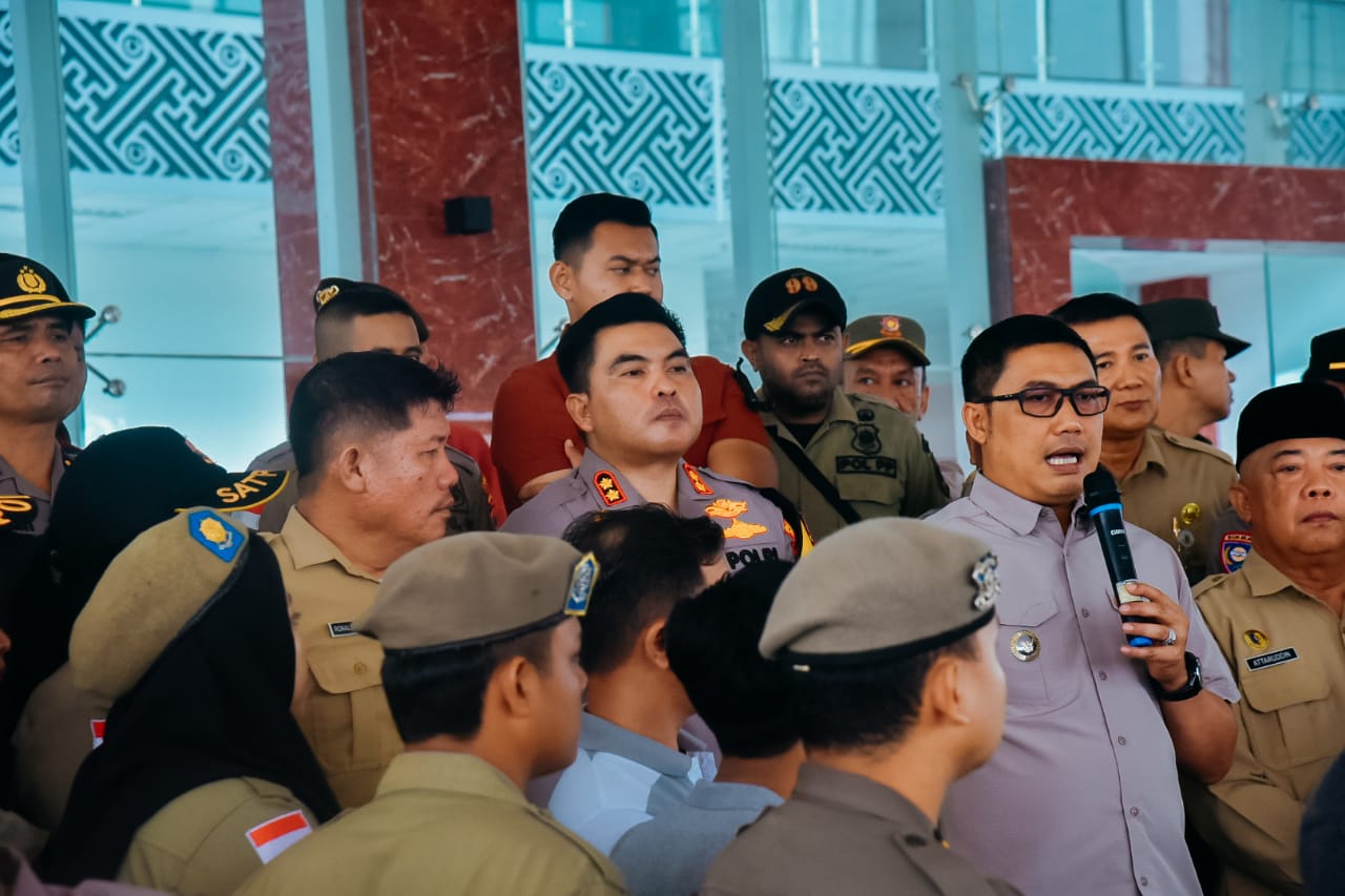 Pendemo Minta Netral Di Kontestasi Pilkada Batubara