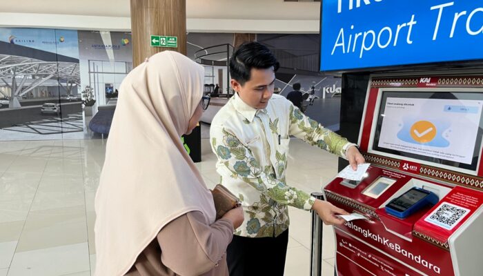 Pengguna KAI Bandara Di Medan Mencapai 368.396 Penumpang