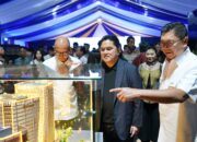 Ikonik ! Bank Mandiri Groundbreaking Gedung Mandiri Financial Center di Kawasan PIK 2
