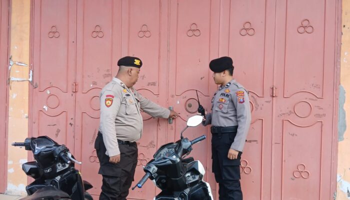 Polres Langkat Amankan Gudang Logistik KPU Pilkada 