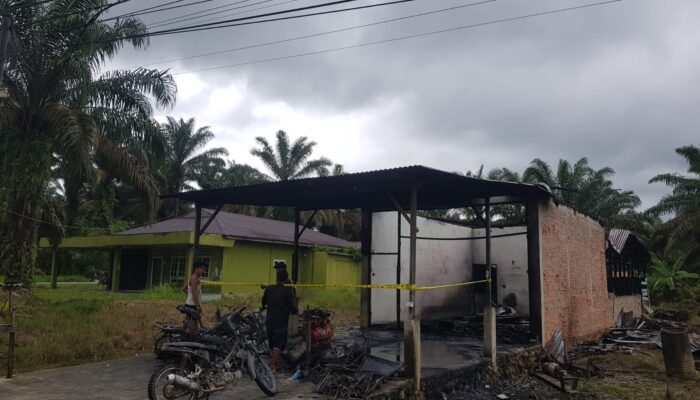 Lagi, Kebakaran Di Subulussalam Empat Sepeda Motor Musnah