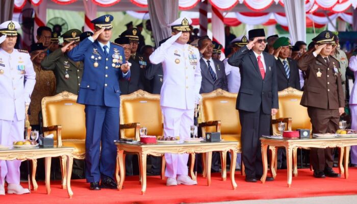 Peringatan HUT Ke-79 TNI Di Banda Aceh Berlangsung Meriah Dan Khidmat