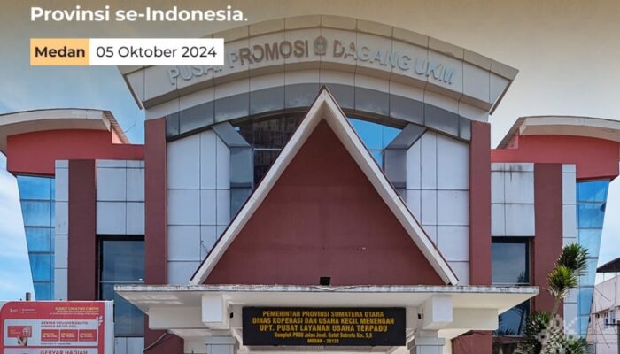 PLUT Dinas Koperasi UKM Sumut Masuk Nominasi 3 Besar PLUT Award 2024