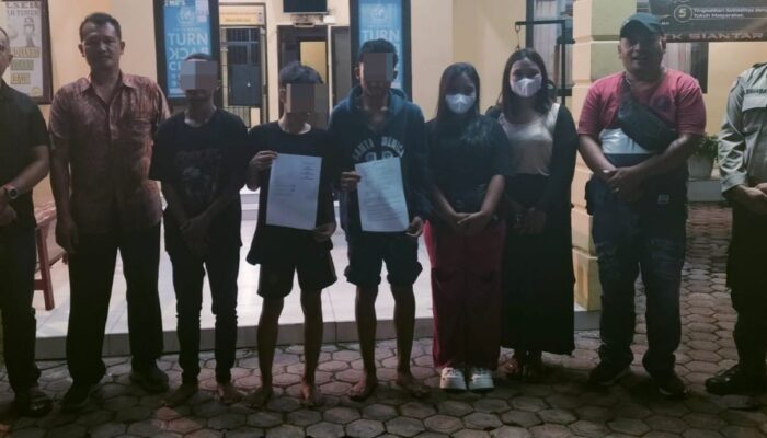 Bubarkan Tawuran, Polsek Sianțar Timur Amankan 2 Remaja