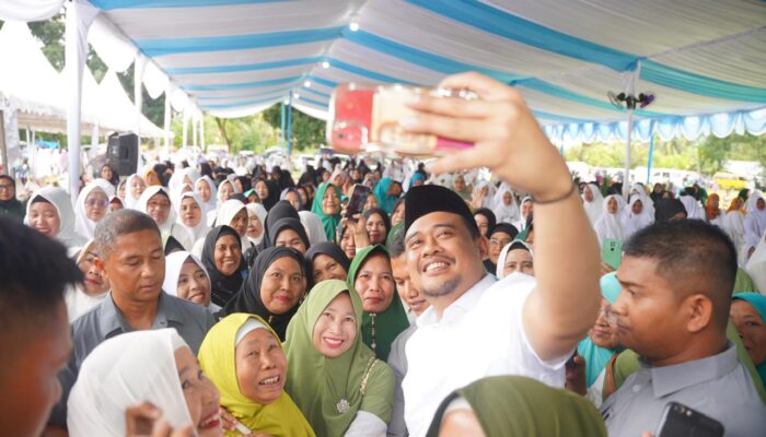 Bobby Nasution Akan Bereskan Jalan Rusak Parah Di Hamparan Perak