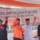 Deklarasikan Pemenangan Asri Ludin-Lom Lom, Partai Buruh Serahkan Dana Partisipasi