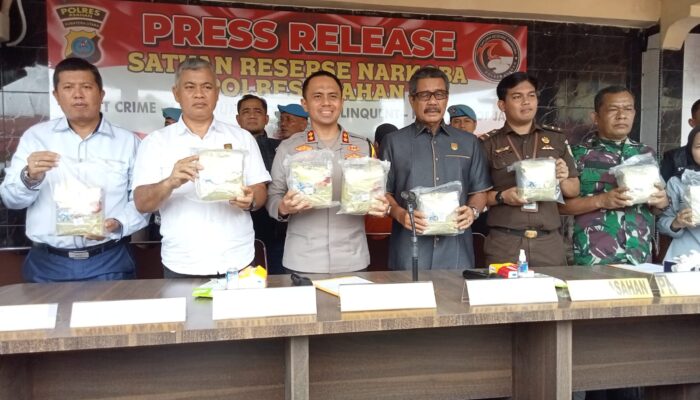 Polres Asahan Kembali Amankan 10 Kg SS