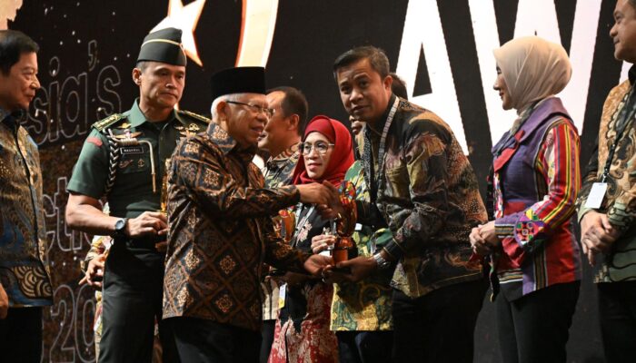 Wapres RI Apresiasi Pj Wali Kota Tebingtinggi Atas Penghargaan SDGs Action Awards 2024