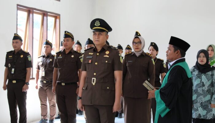 Ali Wardansyah, SH Dilantik Jadi Ka Subsi Penyidikan Kejari Palas