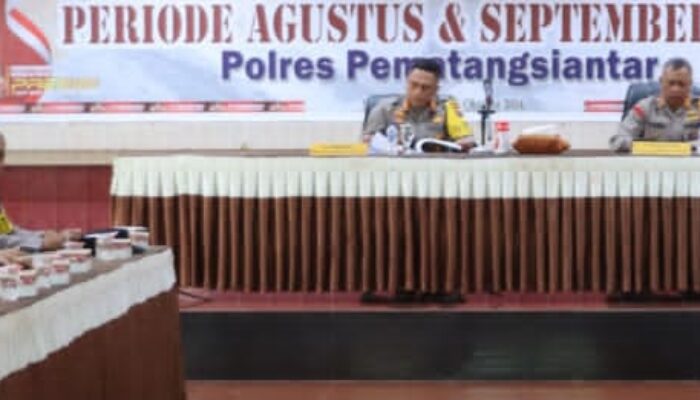 Kamtibmas P. Siantar Kondusif