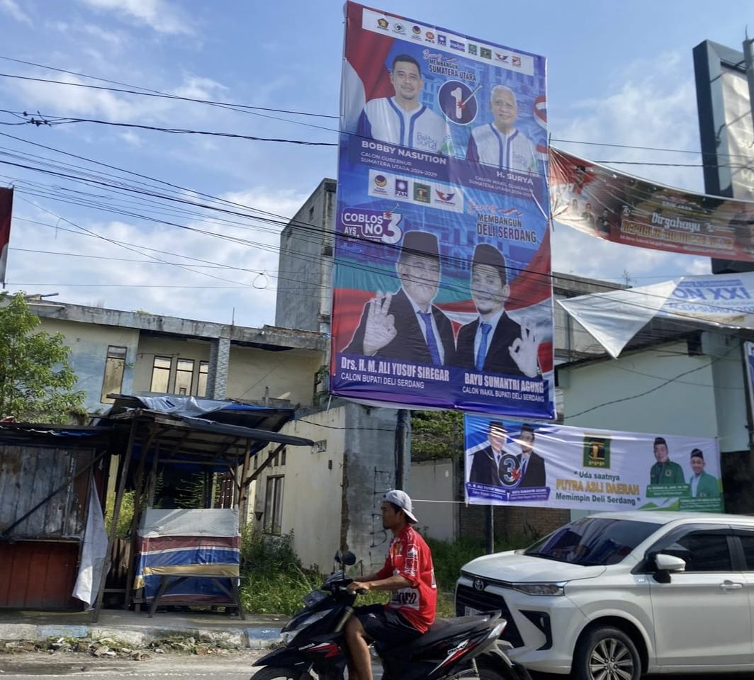 Dituding Tak Netral Soal APK Paslon Ditimpa, Ini Kata Camat Lubukpakam