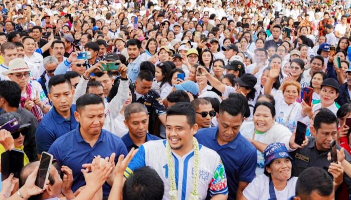 Kehadiran Bobby Nasution Di Tabagsel Bak Cahaya Matahari