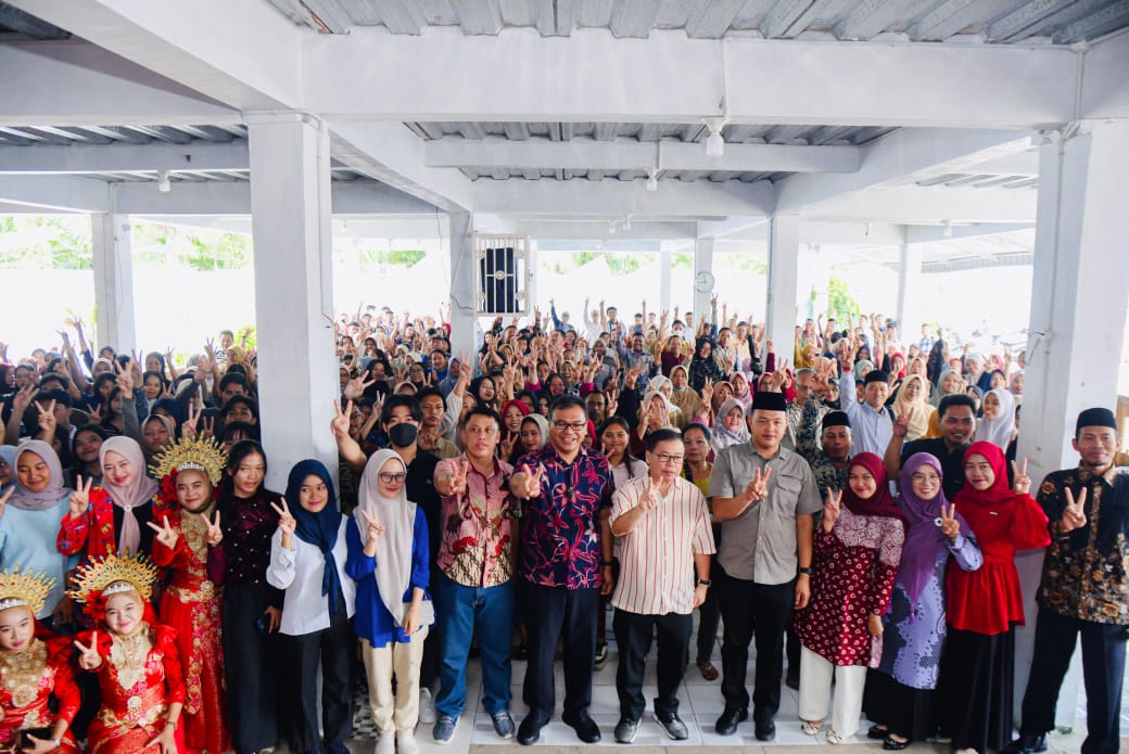 Sofyan Tan Minta Paslon Asri Ludin Tambunan-Lom Lom Suwondo Majukan Pendidikan Di Deliserdang