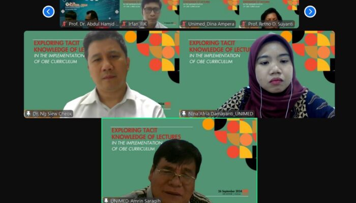 Unimed-Universiti Malaya Kuliah Umum Bersama Tentang Kurikulum OBE PT